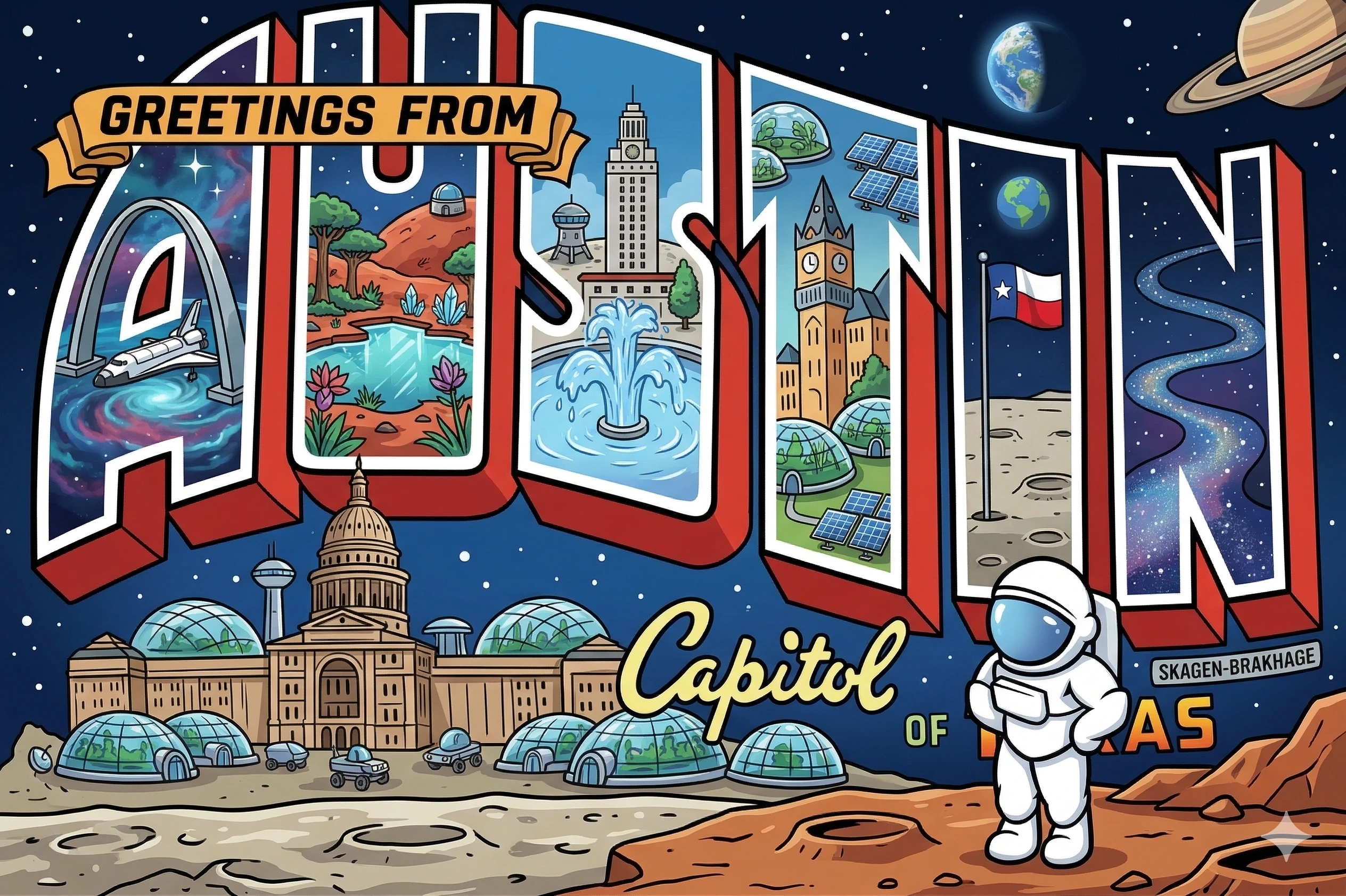 Austin, Texas skyline