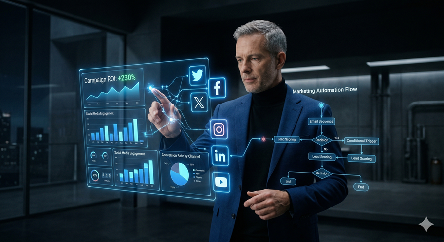 Ejemplo de contenido para redes sociales generado con IA